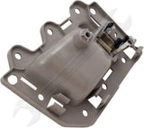 APDTY 93273 Interior Door Handle Kit; Chrome Lever Beige Housing; Front Left