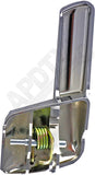 APDTY 93283 Interior Door Handle Front RH, Rear RH All Chrome