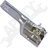 APDTY 93285 Interior Door Handle Front RH, Rear RH All Chrome