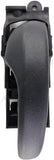 APDTY 93289 Interior Door Handle Front RH  Textured Black