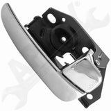 APDTY 93302 Interior Door Handle Front RH, Rear RH w/Theft Deterrent, Chrome