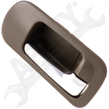 APDTY 93314 Interior Door Handle Front RH Sedan, Taupe/Chrome
