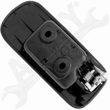 APDTY 93318 Interior Door Handle Front RH Sedan, Black/Chrome