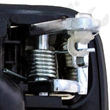 APDTY 93318 Interior Door Handle Front RH Sedan, Black/Chrome