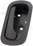 APDTY 93320 Interior Door Handle Rear RH Black