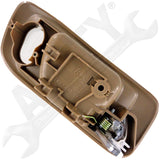 APDTY 93321 Interior Door Handle Front LH Beige