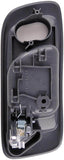 APDTY 93323 Interior Door Handle Front LH Chrome + Gray