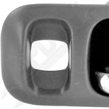 APDTY 93326 Interior Door Handle Rear RH Gray/Chrome
