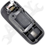 APDTY 93327 Interior Door Handle Front LH Gray/Chrome