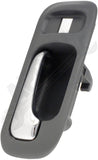 APDTY 93328 Interior Door Handle Front RH Gray/Chrome