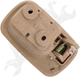 APDTY 93344 Interior Door Handle Rear RH Beige (Ivory)