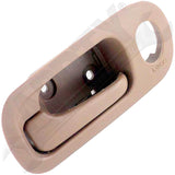 APDTY 93345 Interior Door Handle Front LH Beige