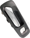 APDTY 93353 Interior Door Handle Front Left Chrome + Green