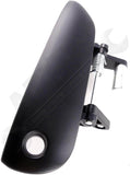 APDTY 93356 Exterior Door Handle Front LH Black w/ keyhole