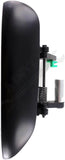APDTY 93357 Exterior Door Handle Front RH, Rear RH Black