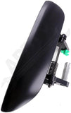 APDTY 93357 Exterior Door Handle Front RH, Rear RH Black