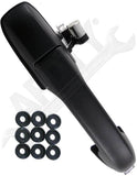 APDTY 93359 Exterior Door Handle Rear RH Smooth Finish, Black