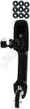 APDTY 93359 Exterior Door Handle Rear RH Smooth Finish, Black