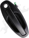 APDTY 93360 Exterior Door Handle Front Right Primed Black