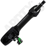 APDTY 93362 Exterior Door Handle Front Right Smooth Finish, Black