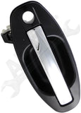APDTY 93369 Exterior Door Handle Front Left Chrome