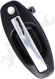 APDTY 93373 Exterior Door Handle Front Right Chrome