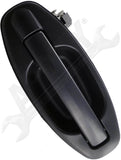 APDTY 93385 Exterior Door Handle Rear Right Primed Black