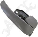 APDTY 93390 Interior Door Handle Front Right, Rear Right Gray