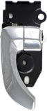 APDTY 93394 Interior Door Handle Front Left Chrome
