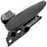 APDTY 93396 Interior Door Handle Front Left, Rear Left wo/Theft Deterrent, Black
