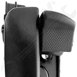 APDTY 93396 Interior Door Handle Front Left, Rear Left wo/Theft Deterrent, Black