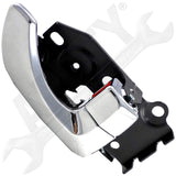 APDTY 93399 Interior Door Handle Front Right Chrome