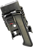 APDTY 93400 Interior Door Handle Front RH, Rear RH Black