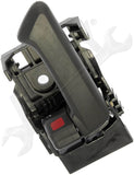 APDTY 93409 Interior Door Handle Front LH, Rear LH Black