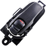 APDTY 93417 Interior Door Handle Front RH, Rear RH Charcoal
