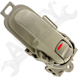 APDTY 93419 Interior Door Handle Front LH, Rear LH Beige
