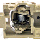 APDTY 93426 Interior Door Handle Front RH, Rear RH Beige