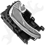 APDTY 93430 Interior Door Handle Front LH, Rear LH Chrome