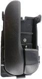 APDTY 93434 Interior Door Handle Front Right, Rear Right Black