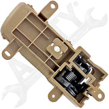 APDTY 93455 Interior Door Handle Front LH, Rear LH Silver and Beige