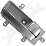 APDTY 93458 Interior Door Handle Front RH, Rear RH Silver and Gray