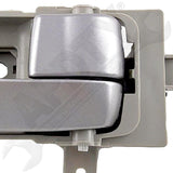 APDTY 93458 Interior Door Handle Front RH, Rear RH Silver and Gray