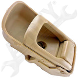 APDTY 93465 Interior Door Handle Front LH, Rear LH Beige