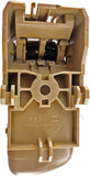 APDTY 93466 Interior Door Handle Front RH, Rear RH Beige