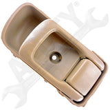 APDTY 93467 Interior Door Handle Front LH, Rear LH Beige