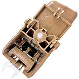 APDTY 93468 Interior Door Handle Front RH, Rear RH Beige