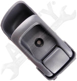 APDTY 93471 Interior Door Handle Front LH, Rear LH Gray