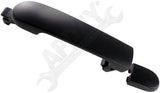 APDTY 93473 Exterior Door Handle Rear LH Black wo/ Smart Entry System wo/ keyhol