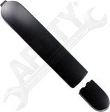 APDTY 93473 Exterior Door Handle Rear LH Black wo/ Smart Entry System wo/ keyhol