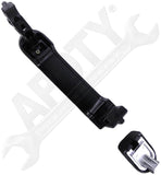 APDTY 93473 Exterior Door Handle Rear LH Black wo/ Smart Entry System wo/ keyhol
